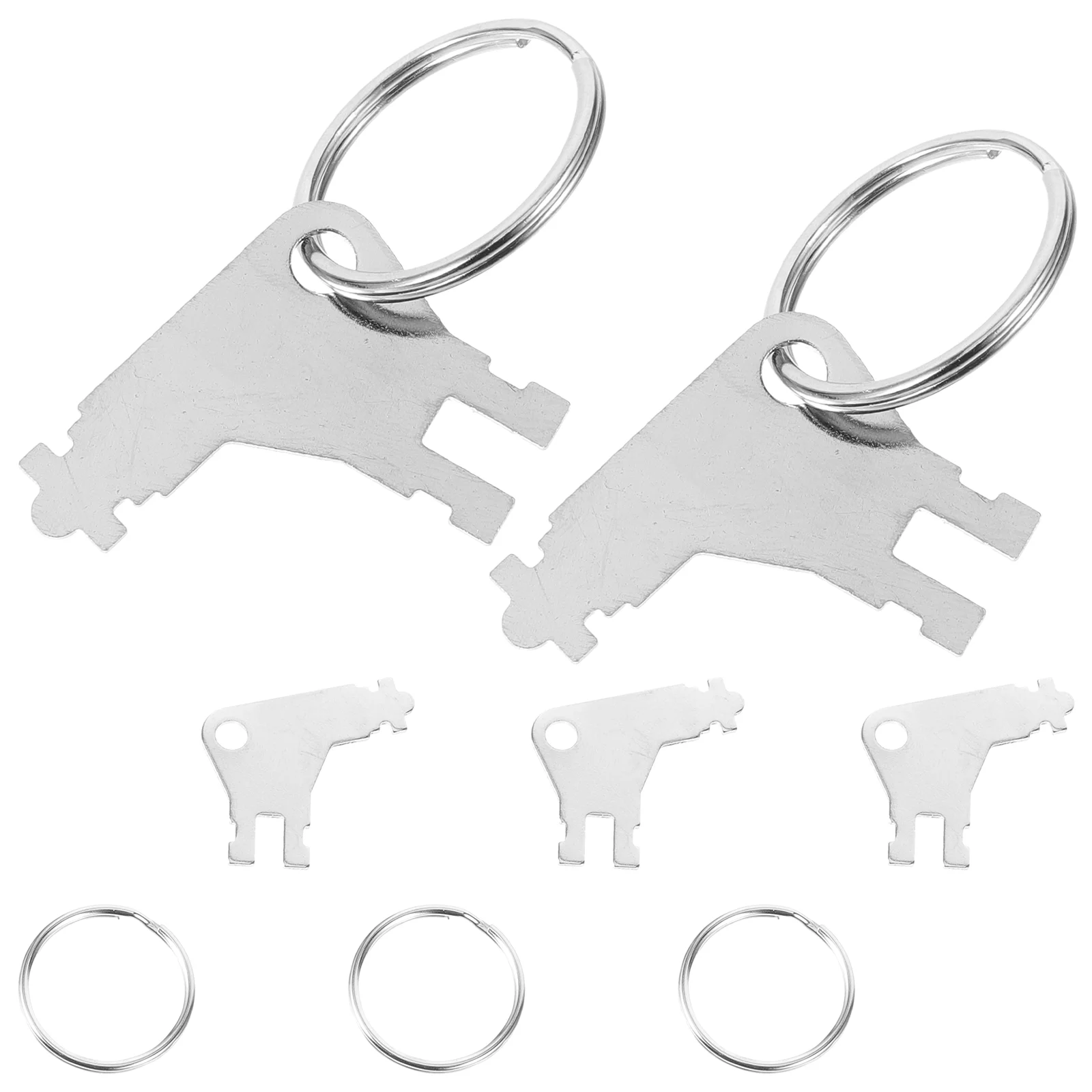 5pcs Paper Towel Key Paper Towel Dispenser Key Toilet Dispenser Replacements Tissue Dispenser Keys