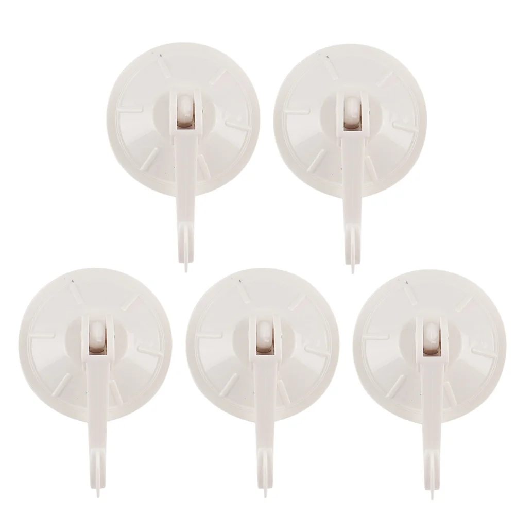 

5/10pcs pack Durable Practical Creative Vacuum Suction Cup Hooks Flexible Suction Cup Hanger Wall Hooks