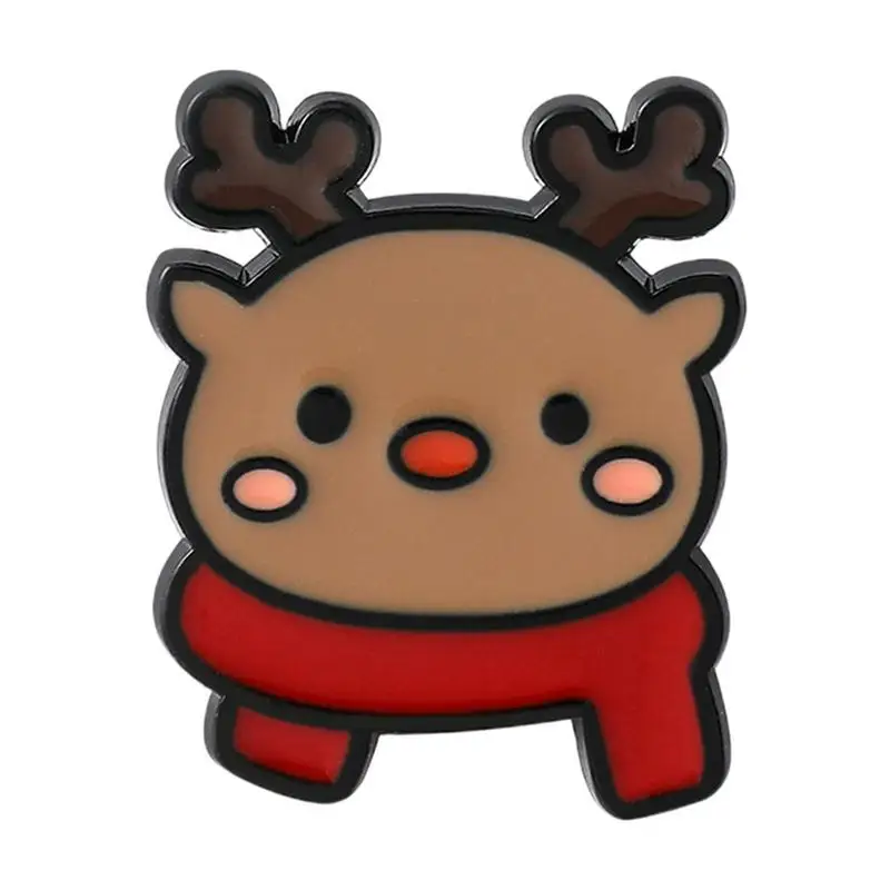 

Christmas Series Brooch Cartoon Cute Santa Claus Christmas Tree Snowman Metal Enamel Badge Sweater Clothing Bag Pin Jewelry