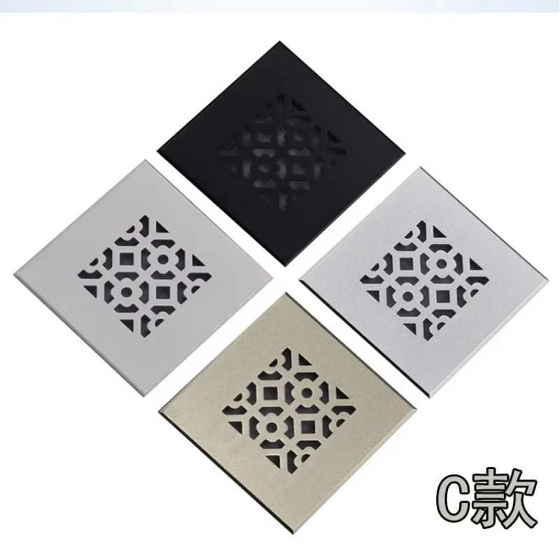 100*100ｍｍ Premium Wide Square Rectangle Aluminum Air Vent Ventilator Grille Cover Air Conditioner Closet Shoe Cabinet
