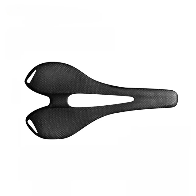 Selle de vélo de montagne entièrement en carbone, pour siège de cyclisme de bonne qualité, 275x143mm, accessoires de vélo vtt, coussins finition 3k UD 1