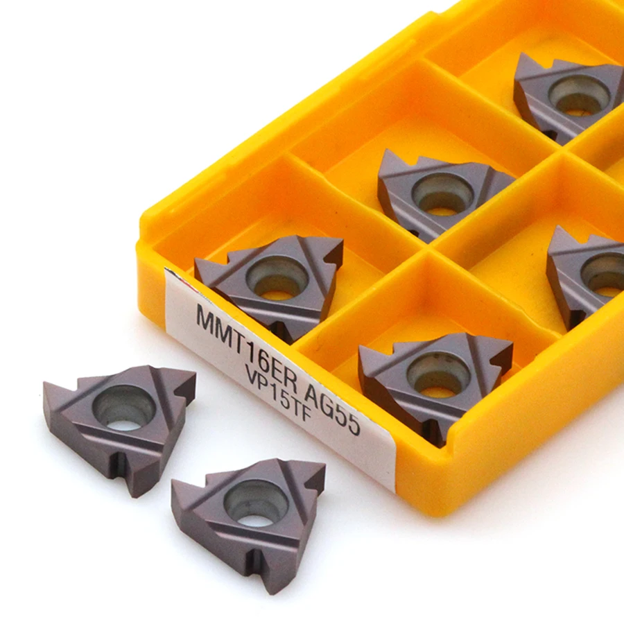 

MMT16IR/ER AG55 VP15TF UE6020 US735 Thread cutting carbide insert MMT 16ER/IR CNC threaded blade turning blade turning tools