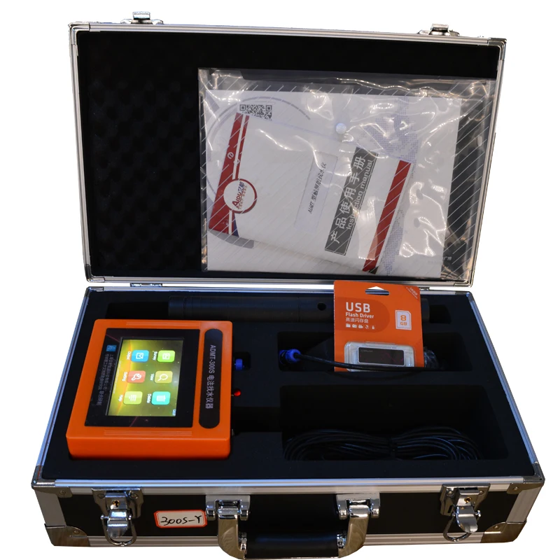 

200m Underground Water Detector Water Finder Detection Equipment for Drilling Screen Model with Wireless Sensor