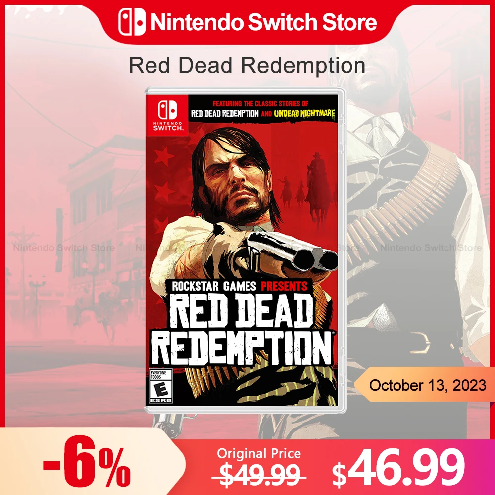 Red Dead Redemption Nintendo Switch Offerte Di Gioco 100% Originale Ufficiale Gioco Fisico Card Adventure Genere Per Switch Oled Lite