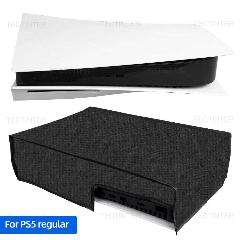 Horizontal Dust Cover for Gaming Console - Anti-Scratch Dustproof Sleeve for PS5 Accessories