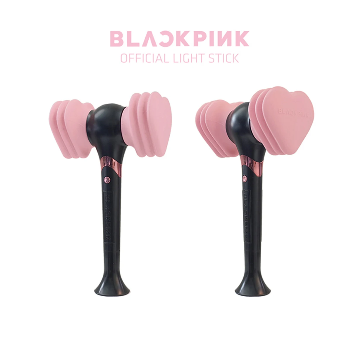 Official Black Pink Lightstick Concert Light Glowing Hammer Glow Stick  Jisoo Lisa Jennie Pink Fan Gift Shiny Led Novelty Toy - Night Lights -  AliExpress