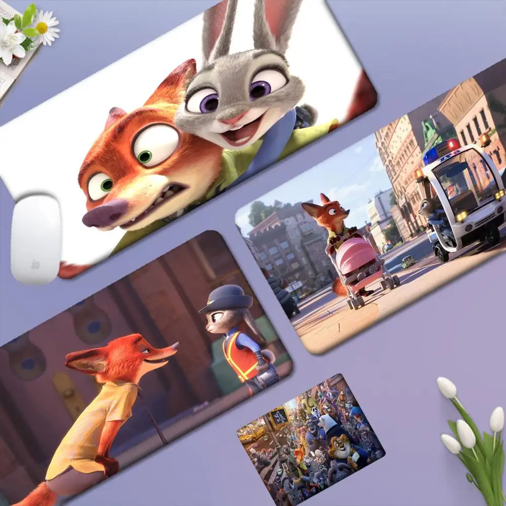 

Disney Movie Zootopia Mousepad New Arrivals Gamer Speed Mice Retail Small Rubber Mousepad Size for big CSGO Game Desktop PC Lapt