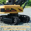RC Truck Children's Electric Alloy Arm Remote Control Crane Engineering Vehicle Electric Crane Car Toys for Boys Birthday Gifts 2