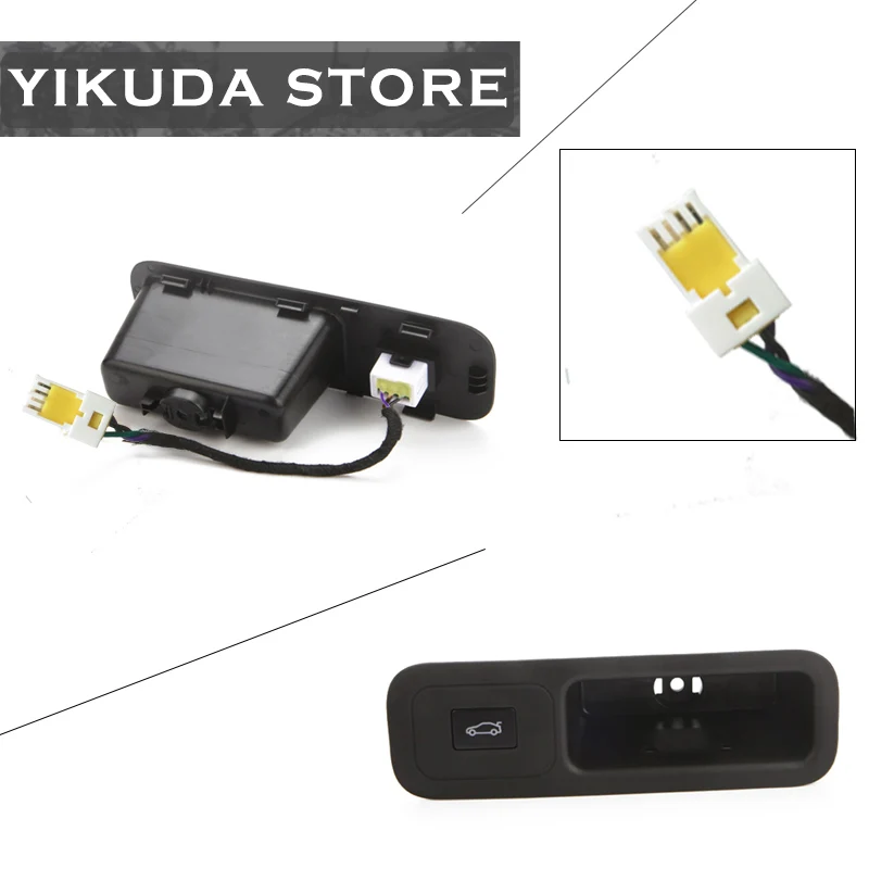 CarTrunkLidElectricUnlockPushButtonDC12VForBYDDonTailgate