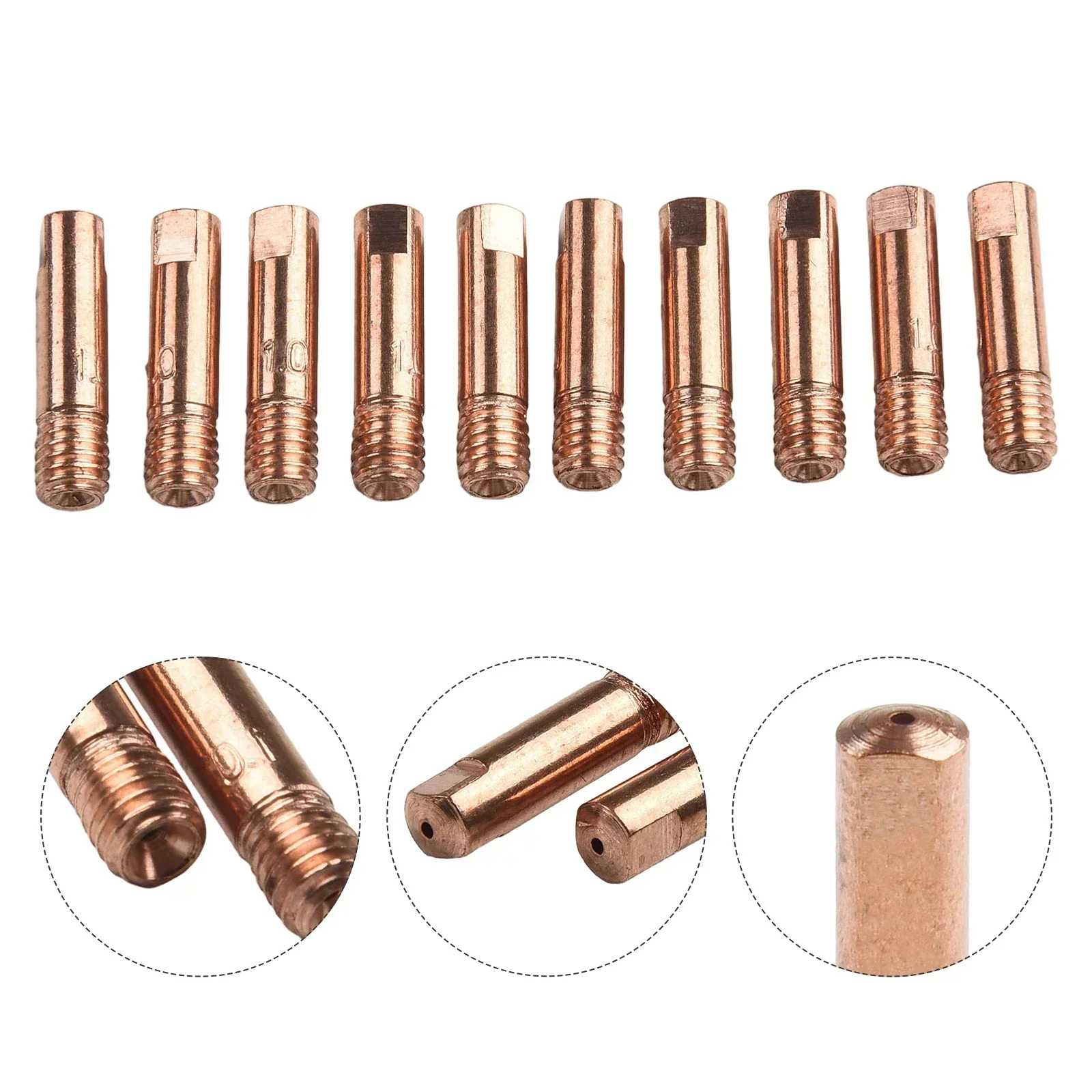Welding Tools Nozzles Welding Torch Nozzles Torch 0.6/0.8/0.9/1.0/1.2mm For MB15AK MIG Accessory