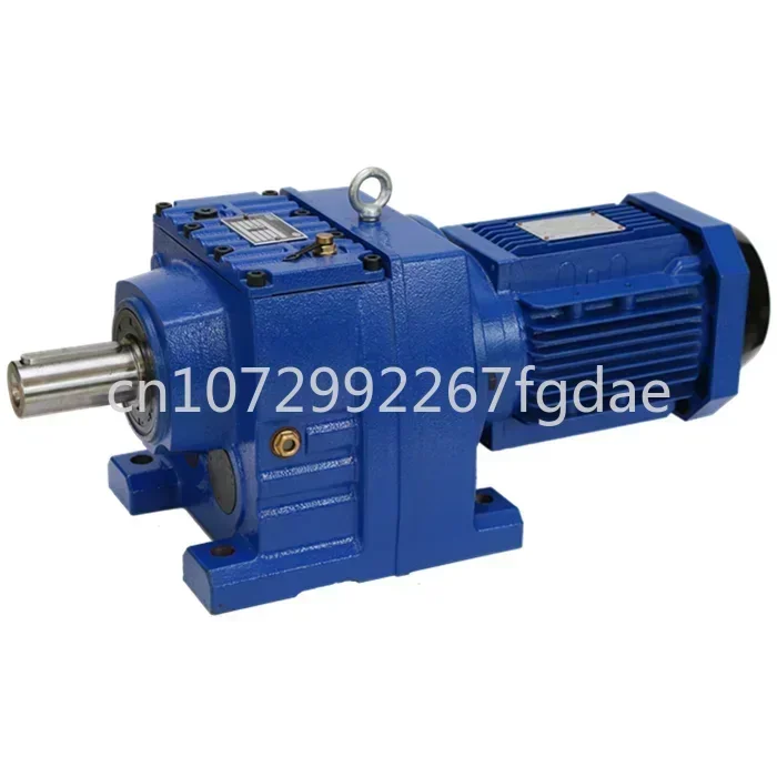 

High Quality R Gearbox Reducer Helical Gearbox 3hp Gear Motor Three-phase Gear Motor