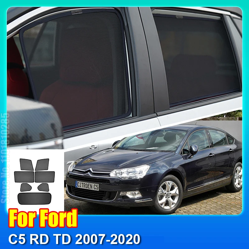 

For CITROEN C5 RD TD 2007-2020 Car Window SunShade Shield Front Windshield Rear Side Curtain Sun Shade Visor