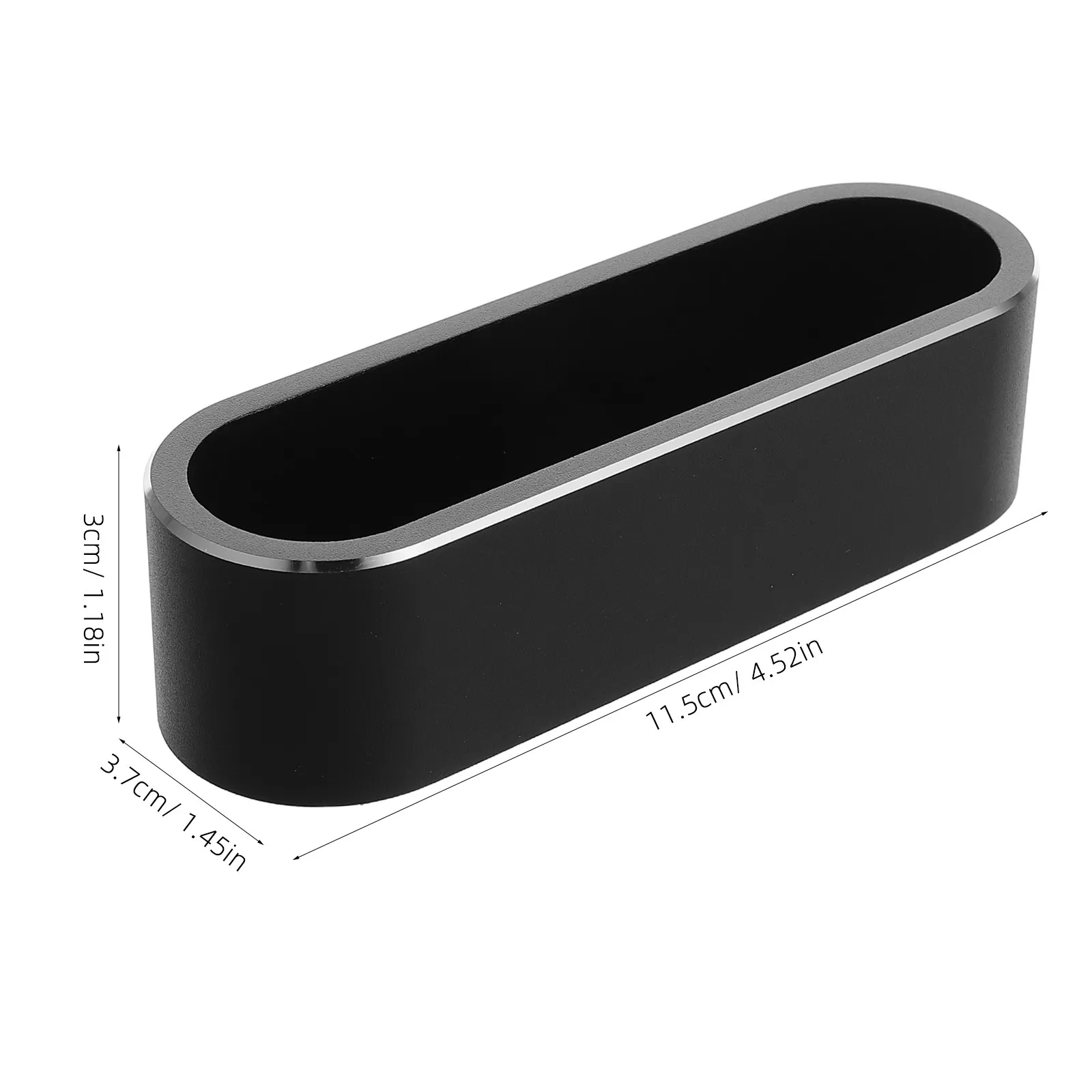 금속 명함 홀더 데스크탑 - 전문적인 명함 정리 및 빠른 검색을 위한 견고한 알루미늄 합금 디스플레이 스탠드