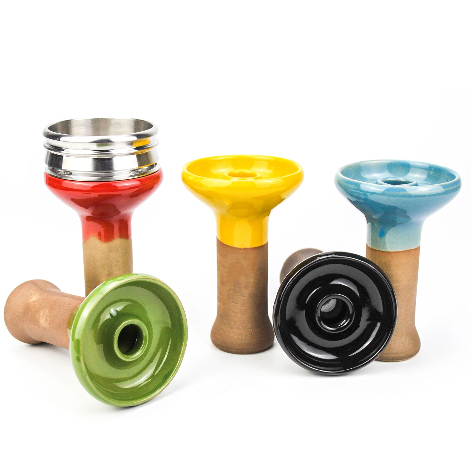 Hookah Bowl Ceramics Shisha Bowl Nargile Sheesha Narguile Chicha Cachimbas Water Pipe Accessories hookah accessories
