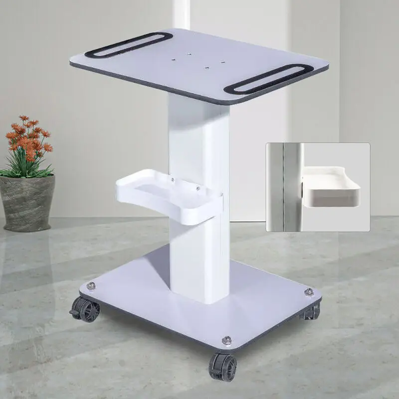 Storage Bar Cart Rolling Trolley Cart Tray Salon Furniture Folable Trolley With Wheel
