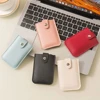 ID Credit Bank Card Holder Wallet Luxury Brand Men PU Leather Slim Mini Small Money Wallets Case Pull-out Type 5 Card Pockets 2