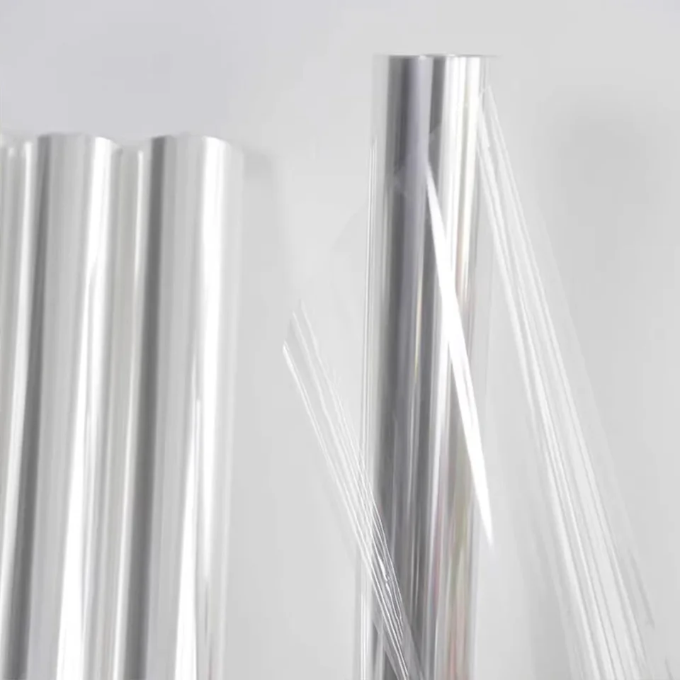 Clear PVC Film Wrap Roll for Gift Decoration