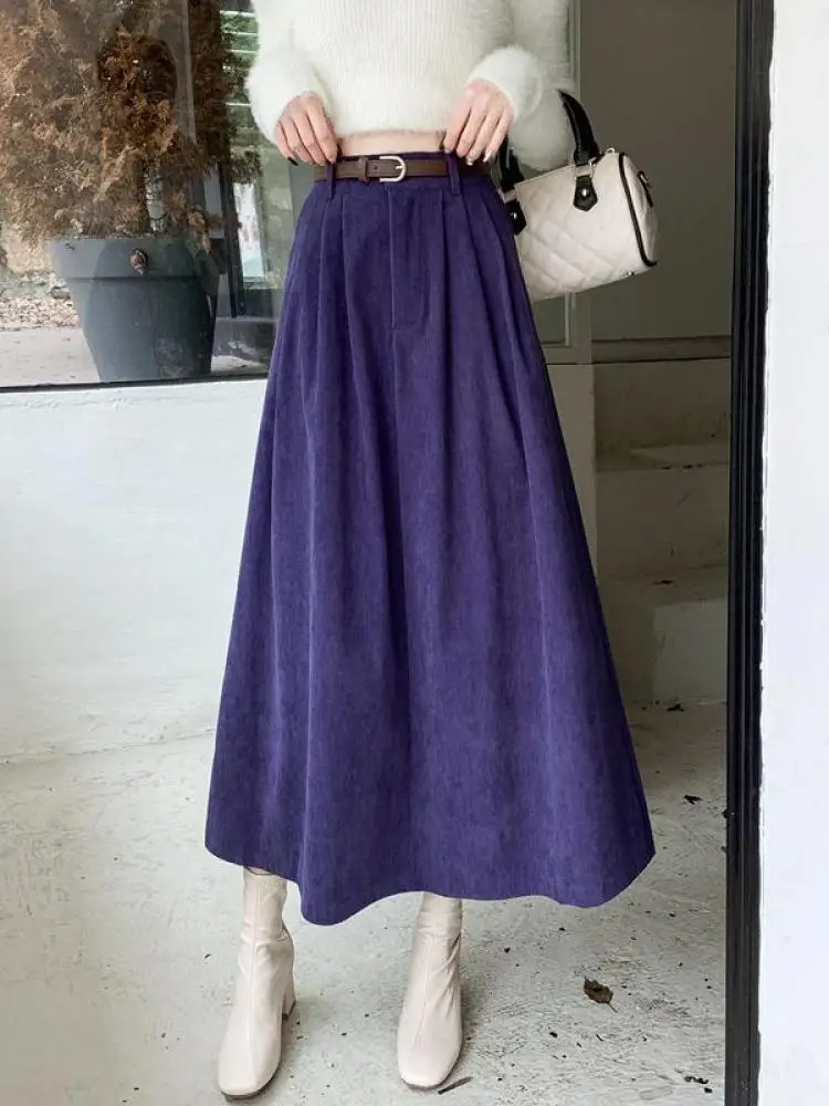 JUPE MIDI TRAPÈZE À PANNEAUX - PÊCHE - FEMME | H&M FR