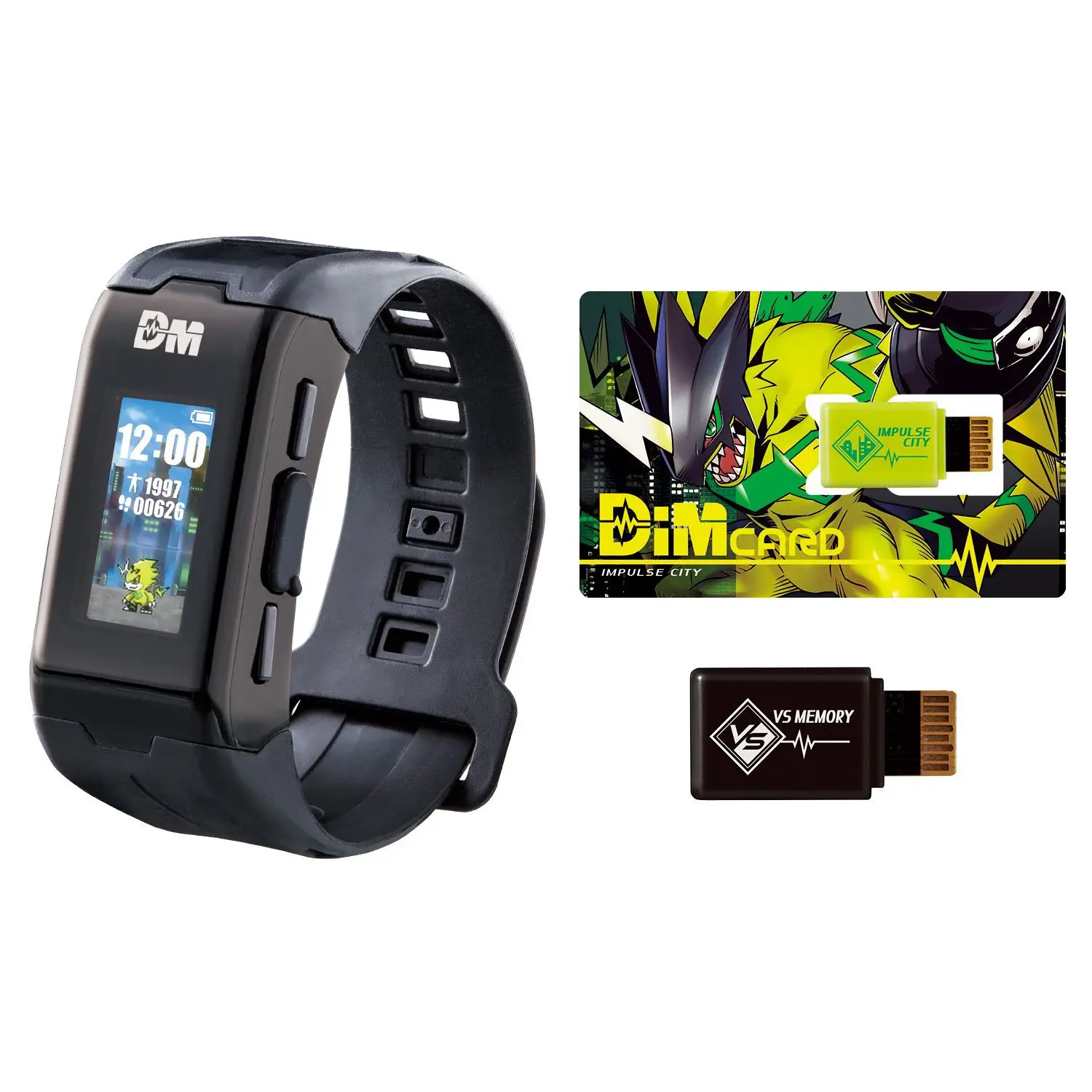 Digimon Adventure PB Gammamon V-mon Life Bracelet Linkage Watch DIM Card Digivice Protective Film Figure Model TOYS