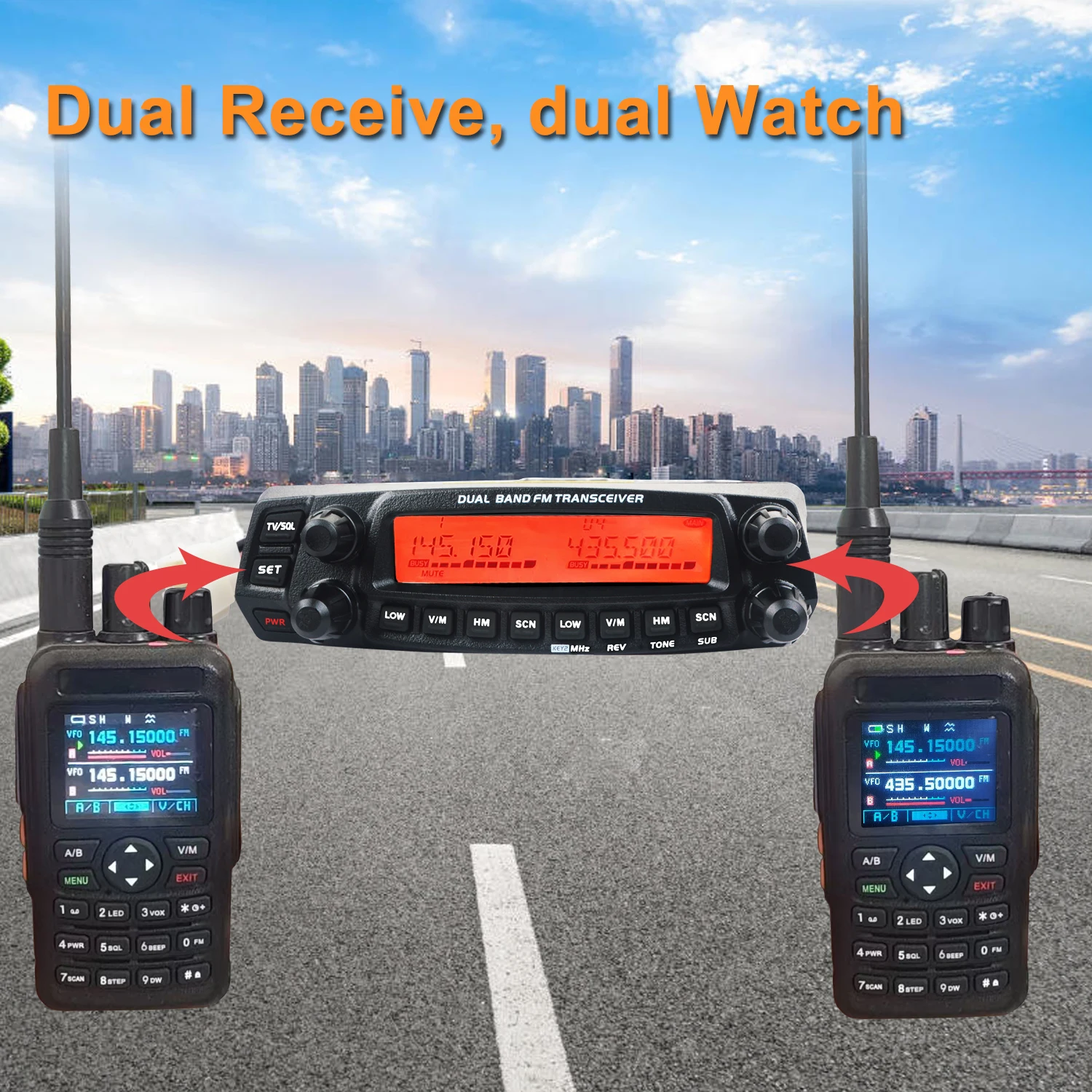AnyTone Multi-Band Mobile Transceiver 5