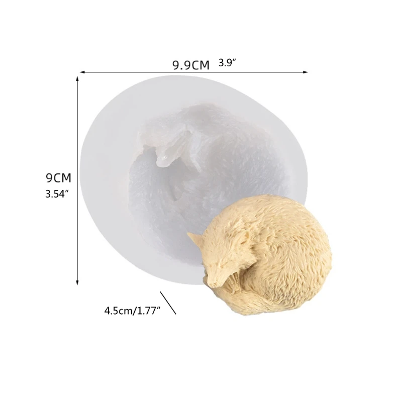 Y4QE DIY Crafts Crystal Epoxy Resin Mold Open Mouth Growl Wolf for Head Silicone Moul