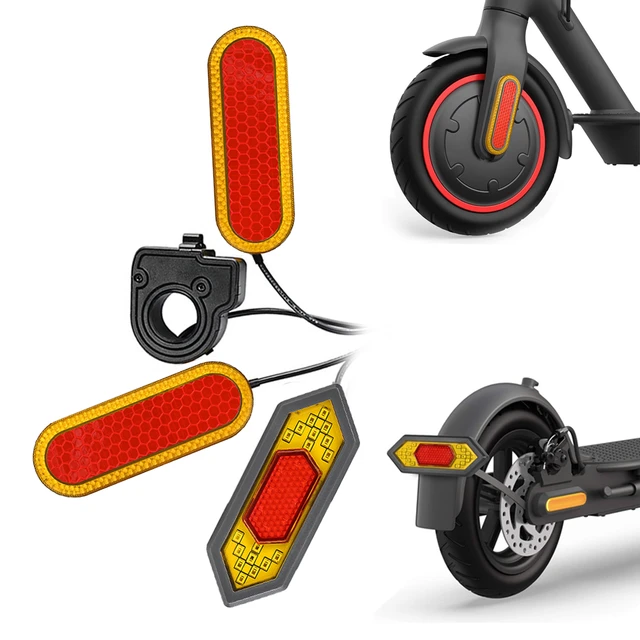 Kit clignotant et support pour trottinette Xiaomi M365 Standard 1S  Essential Pro 2 MI 3 Ninebot ES1 ES2 ES4 : : Autres