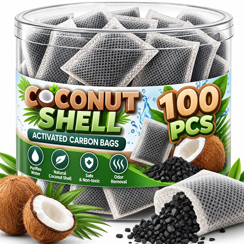 Enhanced Charcoal Air Purifying Bag - Natural Odor Eliminator & Moisture Absorber