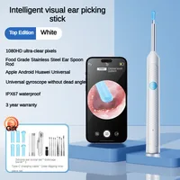 Wireless Visual Silicone Ear Spoon Endoscope Earpick Camera Otoscope Safe Ear Cleaner for Kids & Adults 2