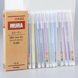 Kawaii Aesthetic Gel Pen Set for Creative Journaling and School Supplies (Multi - Colored)