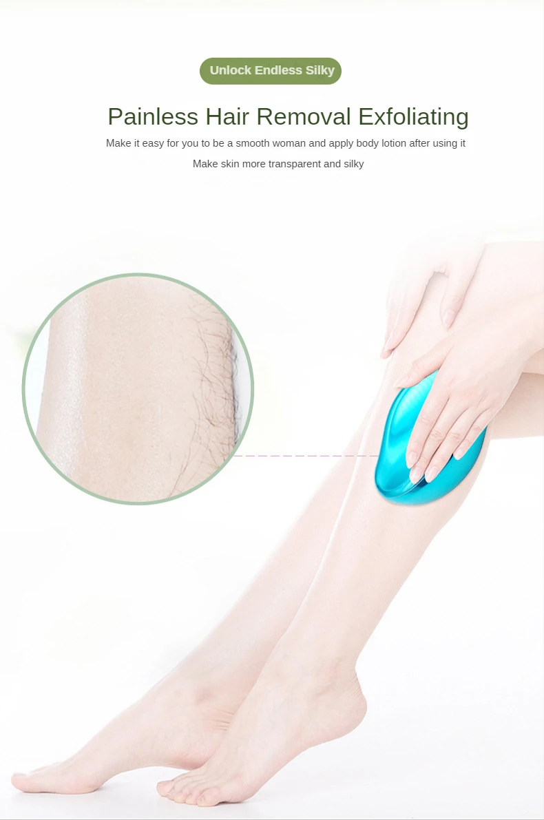 New 2024 Nano Painless Epilator Crystal Hair Remover Eraser Professional Physical Safe Hair
