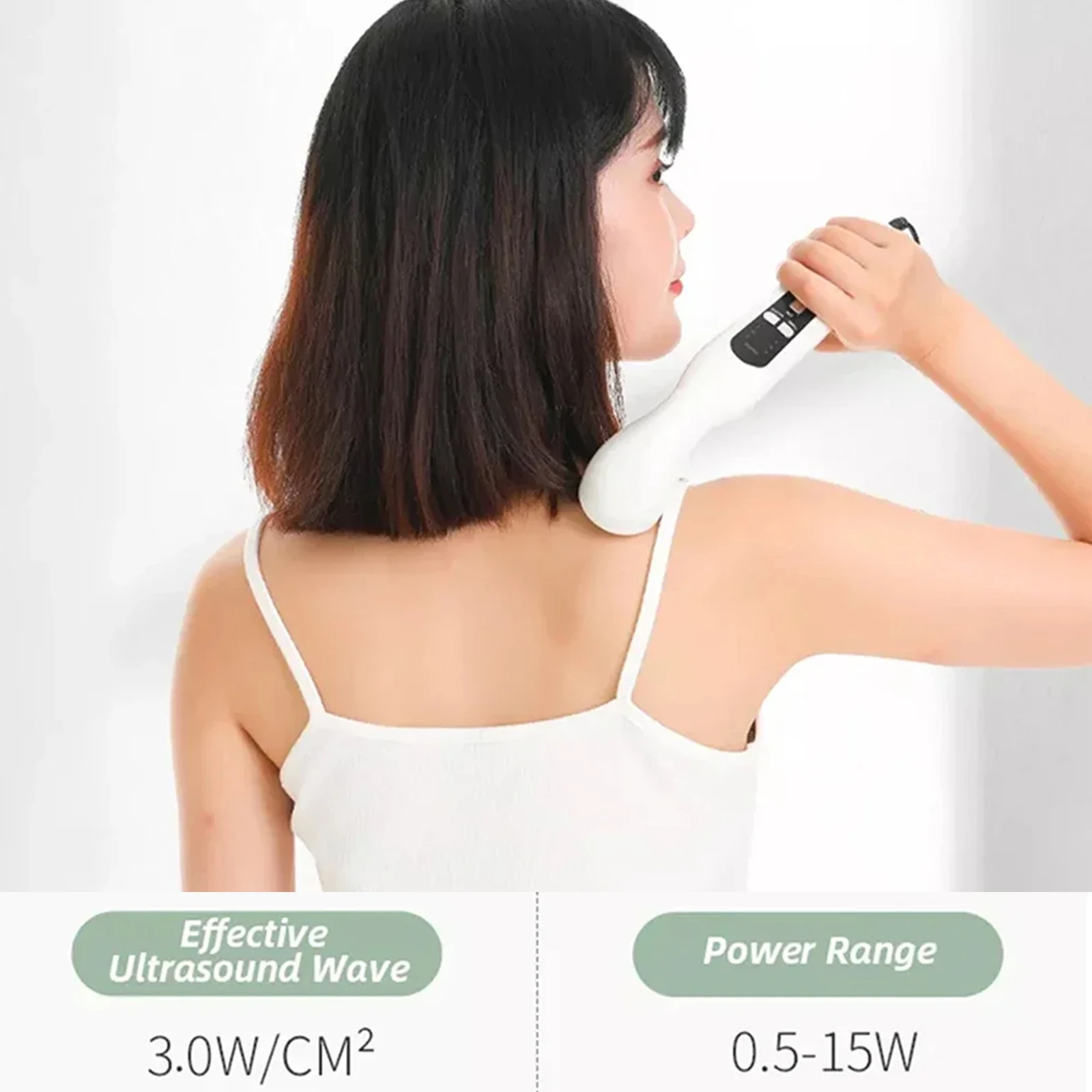 Ultrasound Physiotherapy Device Arthritis Physical Therapy Waist Arm Body Pain Relief Muscle Stimulator Massager Machine