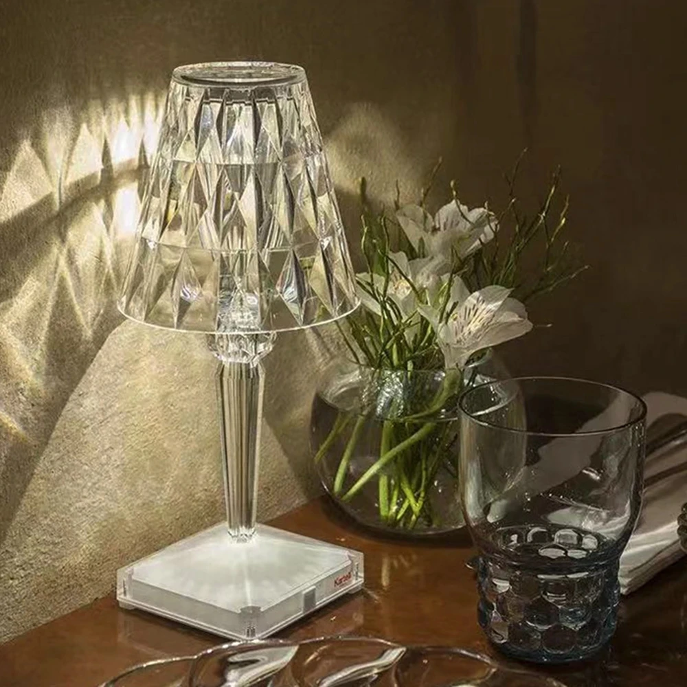 Nordic Dekoration Tisch Lampe Kreative Blume Knospe Touch Schalter Led  Wiederaufladbare Cordless Schreibtisch Lampe für Schlafzimmer Nacht  Schmücken