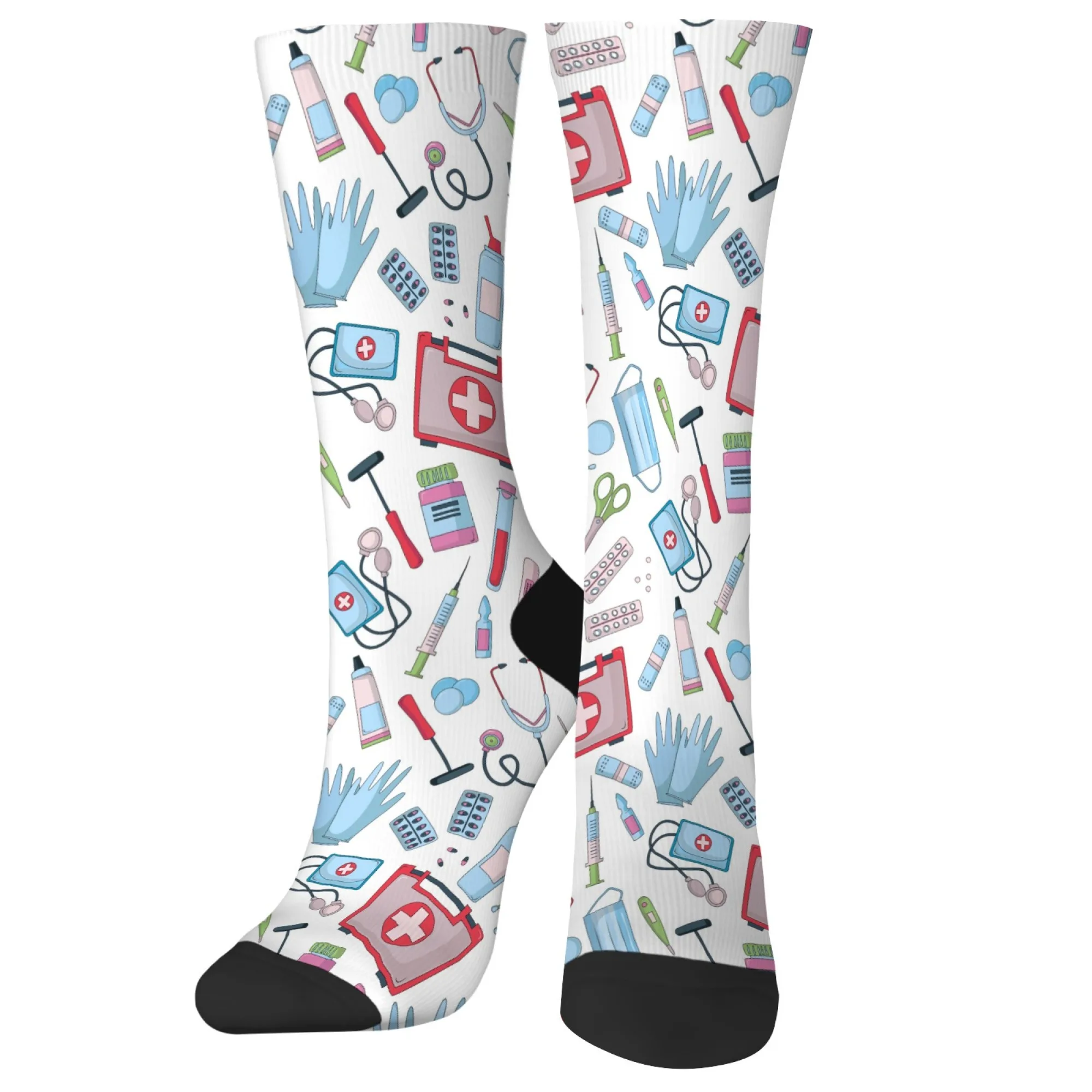 ⚕️ جوارب بنمط الرعاية الصحية والأدوات الطبية