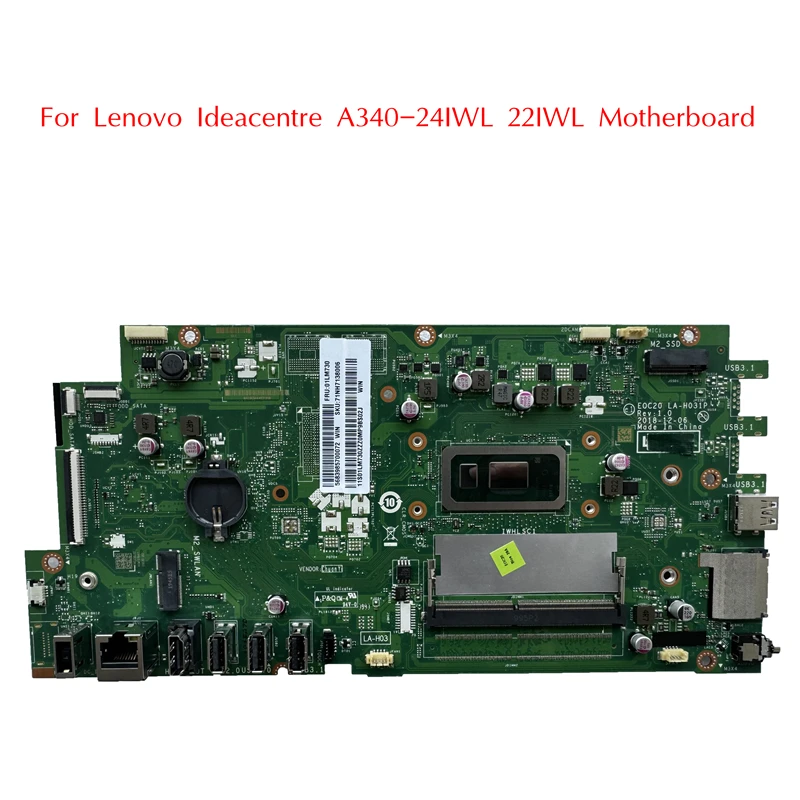 01LM730, используется для Lenovo IdeaCenter A340-24IWL 22IWL, материнская плата E0C20, фотосессия с диагональю DDR4 100%, протестирована