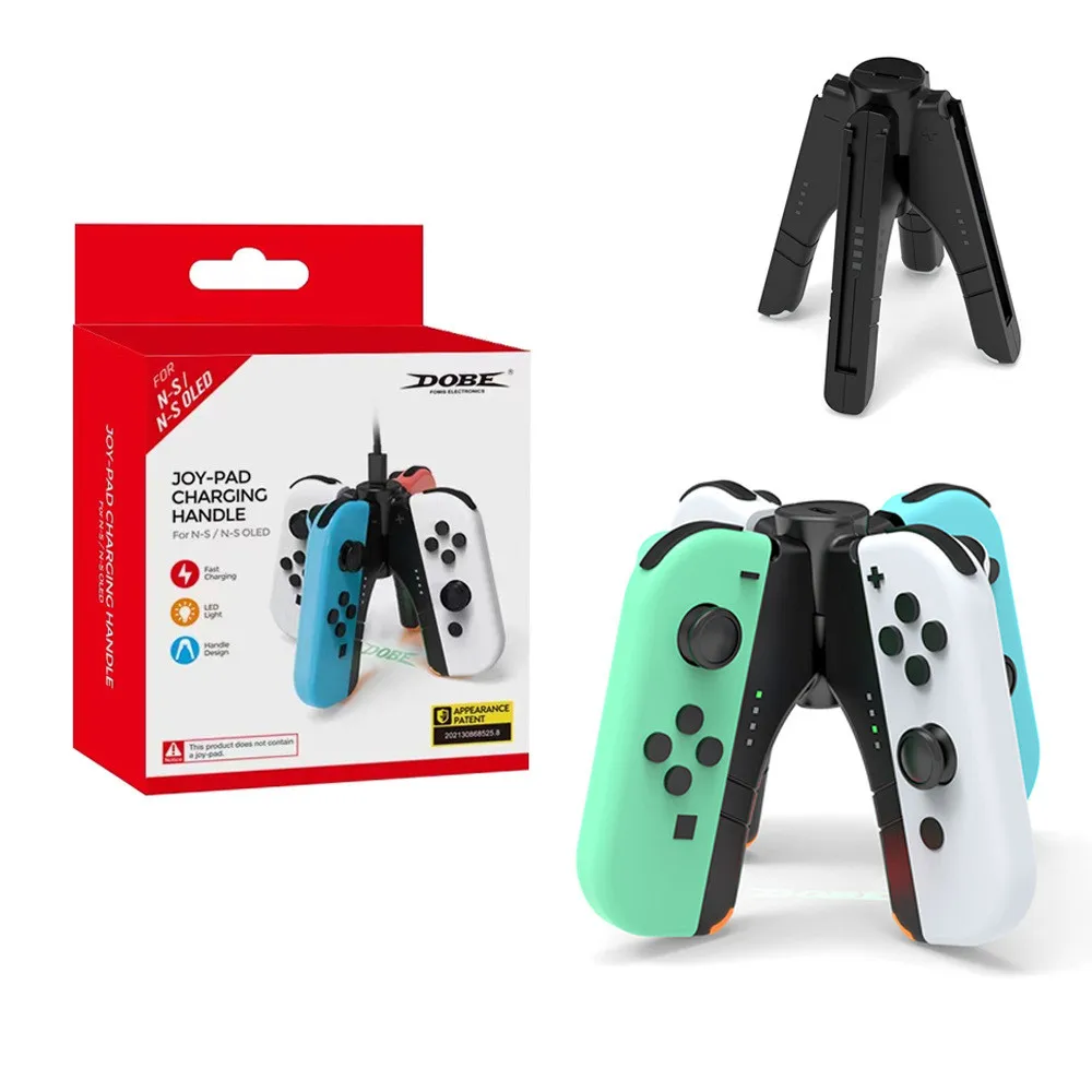 Charging Grip Joy Con Dobe Dobe Joycon Grip ITNS-2145 [Blue]