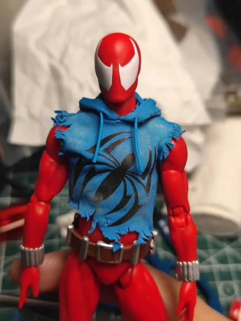 Ct Toys Scarlet Spider Action Figure Mafex 186 Ben Reily Figures