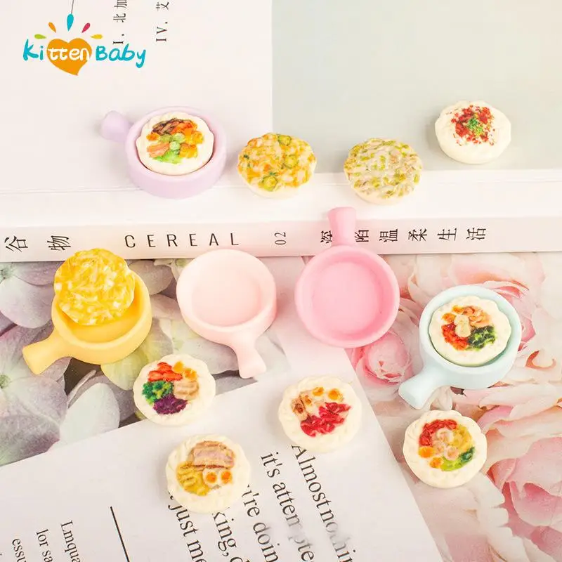 

5 шт. 1/12 миниатюрный кукольный домик кавайная кастрюля лапша Мгновенной Печати с плоским основанием полимерные изделия «сделай сам» Миниатюрный Кукольный домик игрушка для ролевых блюд