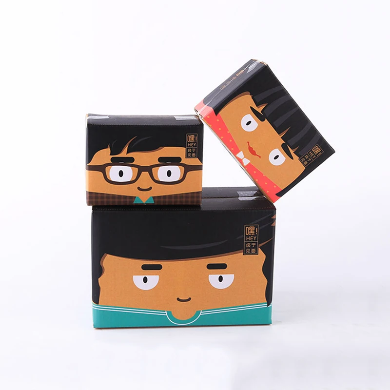 Рисунок 3 - мультяшная бумажная коробка для почтовых отправлений