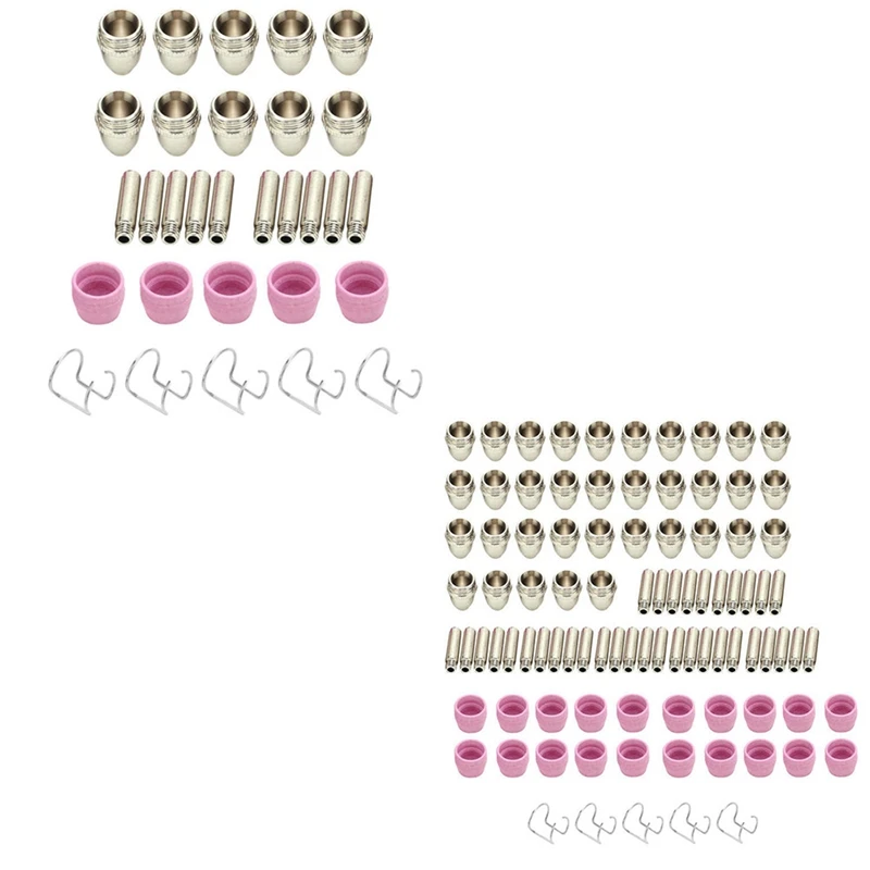 

Ceramic Air Plasma Cutting Torch Nozzles Consumables Contact Tips For SG‑55 AG‑60 WSD‑60P