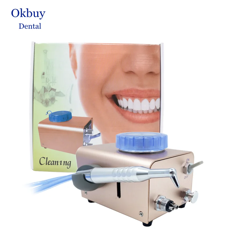 DentalLabSandblasterPolisherWithHygienePolishingHandpieceTeeth