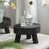 Tripod Wooden Pallet Storage Tray Tea Tray Cake Plate Dessert Plate Refreshment Tray Display Stand Photo Props Decorative Trays 3