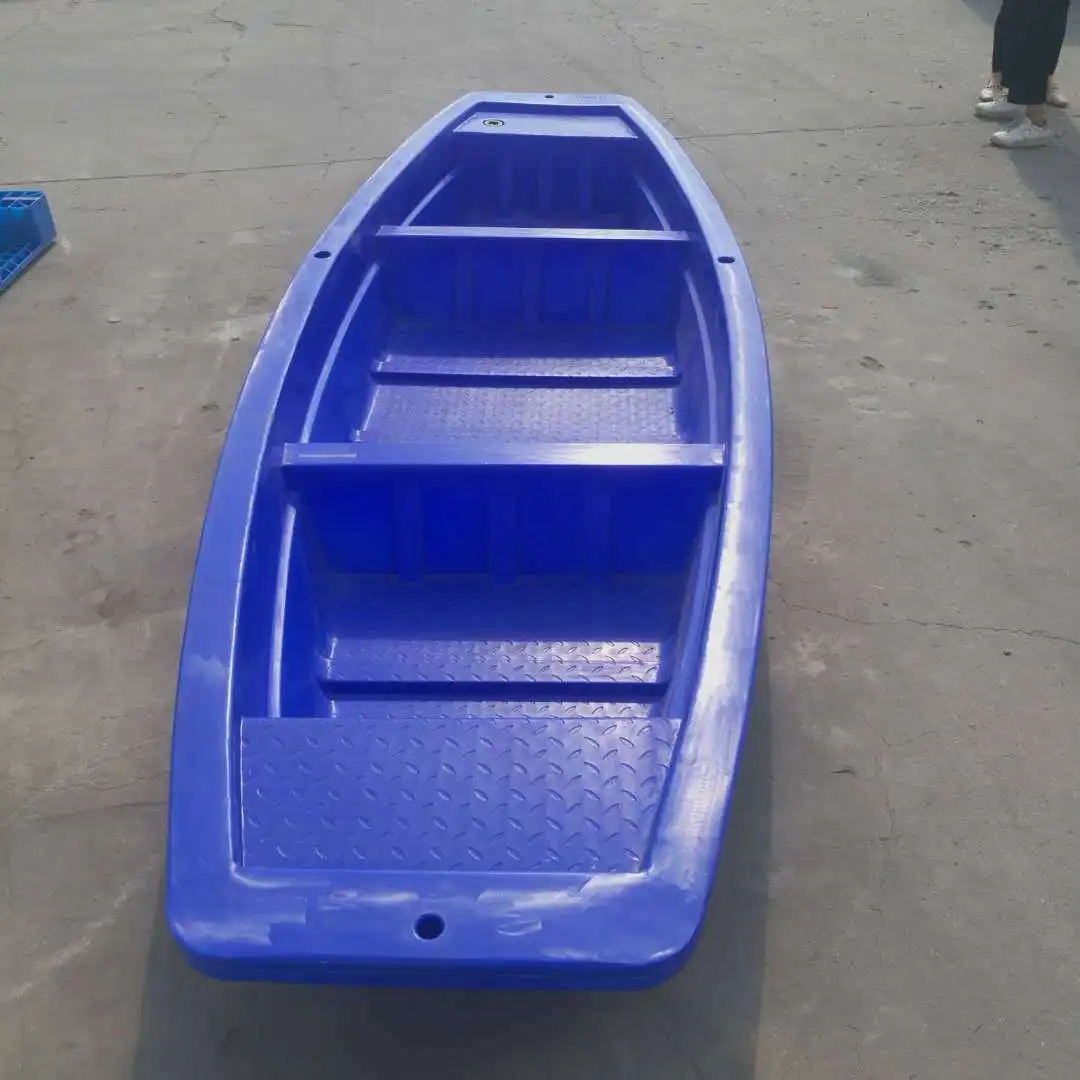 Plastic boats,portable double-layer plastic fishing boats,beef tendon  fishing,fishing and breeding boats,river channel cleaning