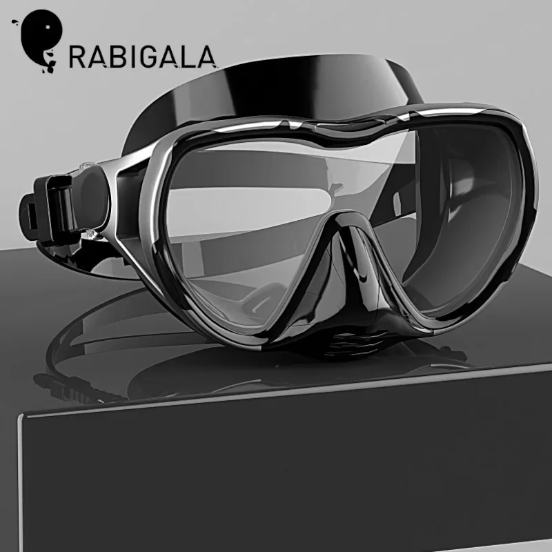 HD Diving Masks for Men and Women Professional Anti-Fog Diving Mask for Adults with 180° Field of View Diving Accessories