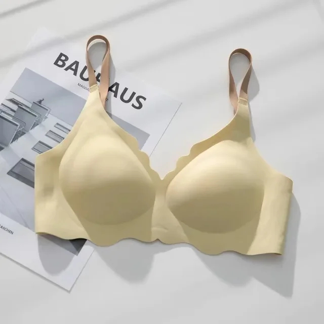 BH Bralette Top pour femme, soutien-gorge sans armatures, confortable, avec maintien supérieur, bretelles réglables, dos élégant