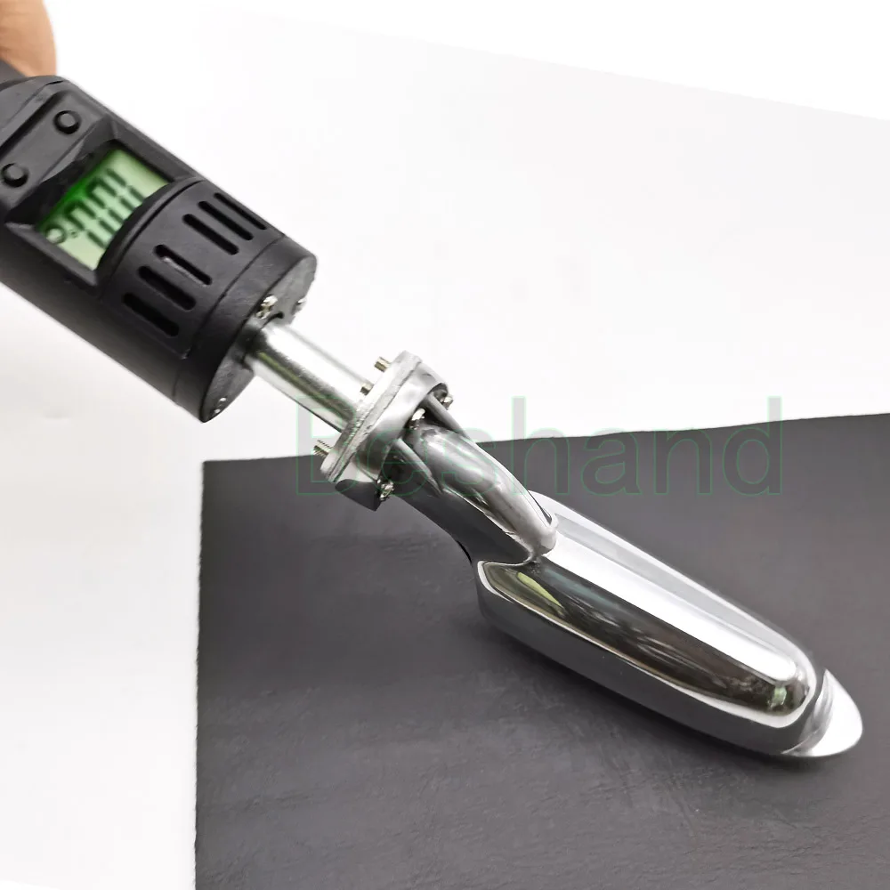 Small Iron Digital Display Adjustable Mini Iron Sewing Leather Shoes Smoothing Repair Clothes Ironing Logo heat Transfer leather iron