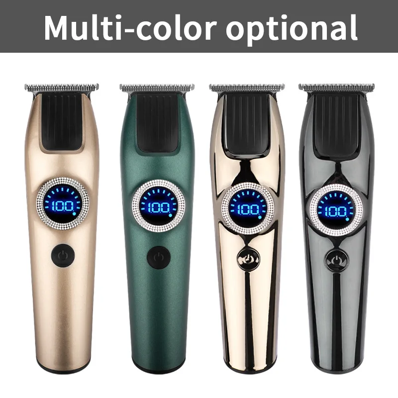 WAIKIL New Professional Men's Electric Barber Oil Head Electric scissors Carving Machine USB charge Hair clipper Hair trimmer 5