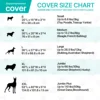 1 pc Orthopedic Dog Beds Cover for Large Dogs, Dog Bed Washable Cover Foam Pet Mat, Multi-Needle Quilting Dog Crate Bed Cover 5