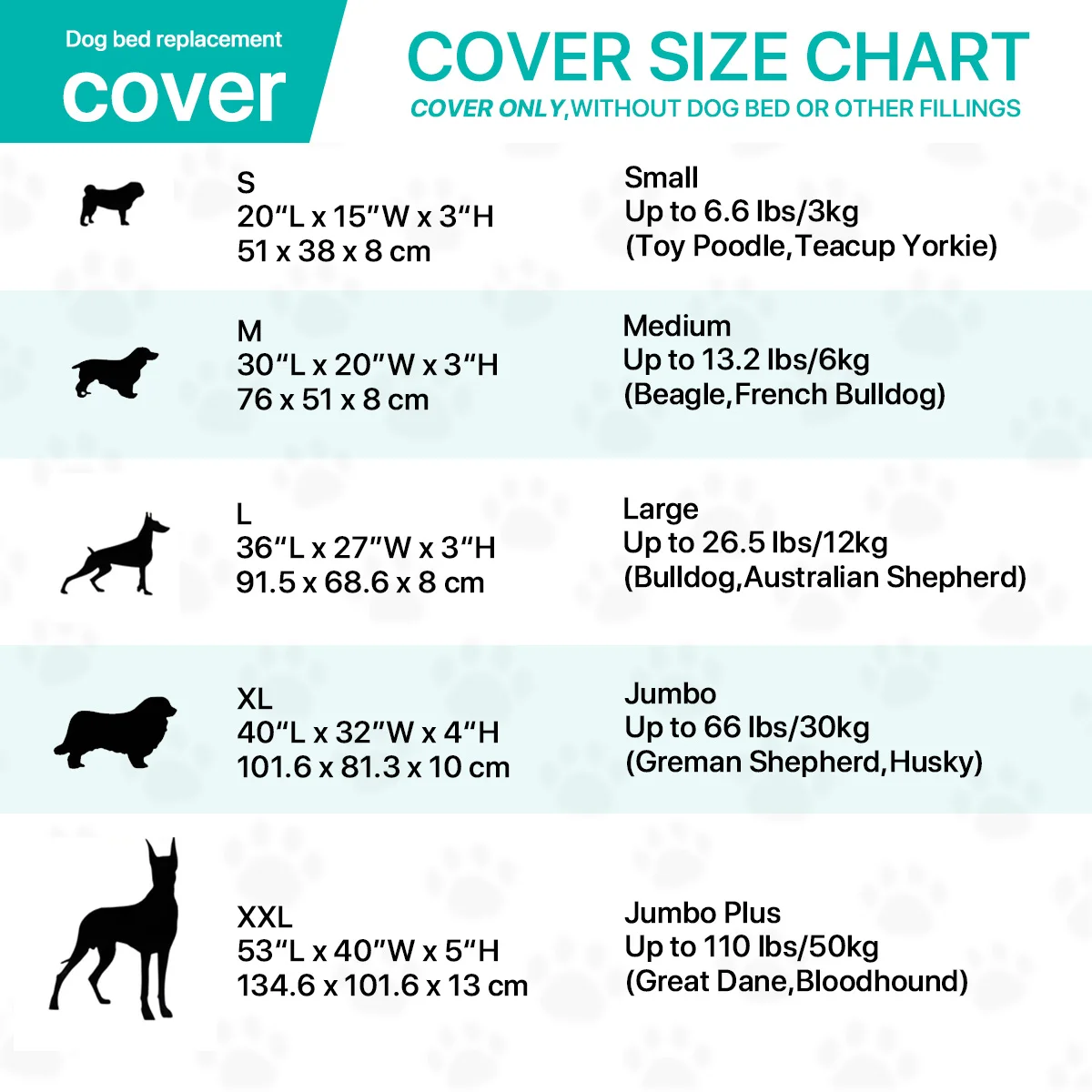 Orthopedic Dog Bed Cover 5