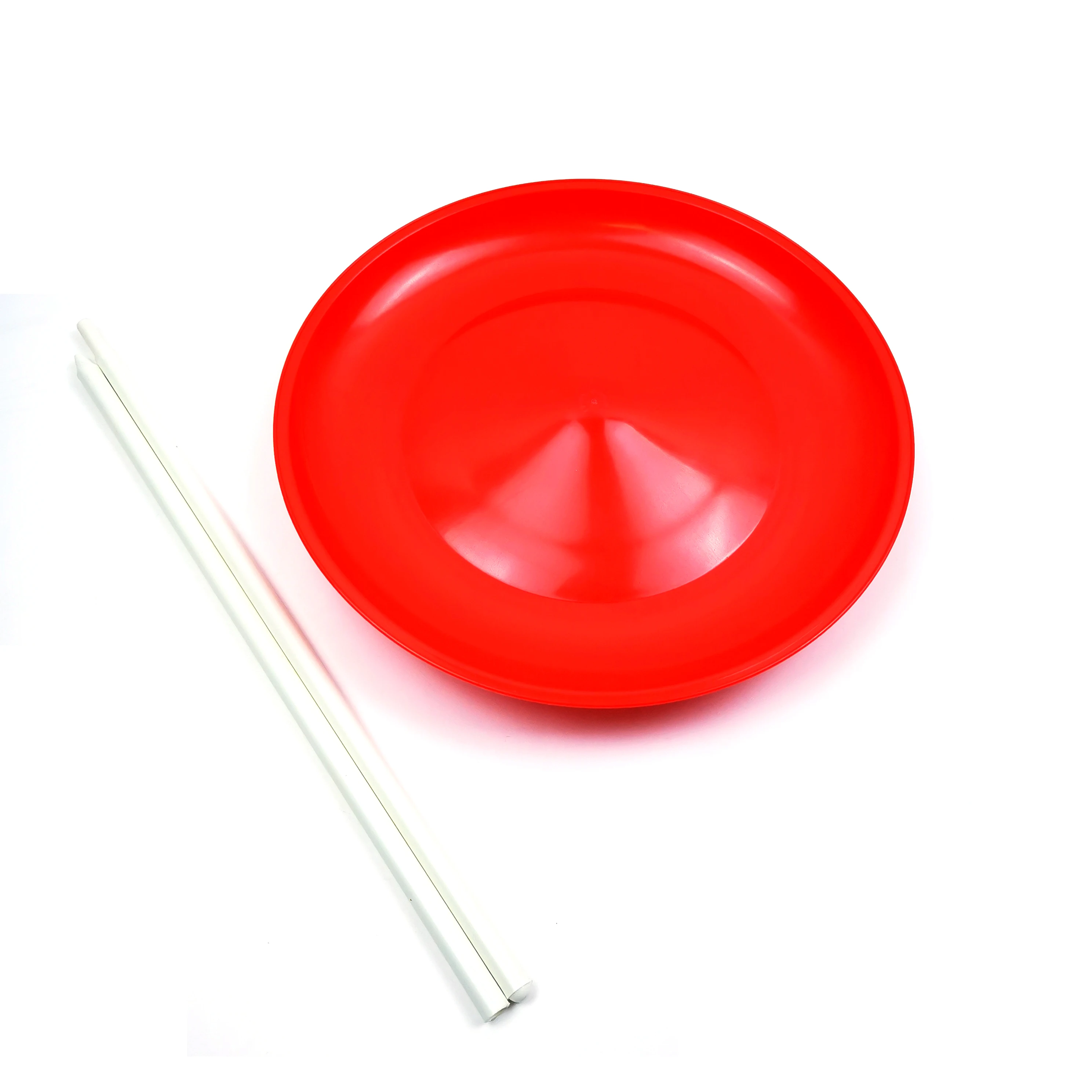 Platos Giratorios Para Malabares - Kit De 4 Platos Y 4 Palos, Coloridos, Perfectos Para Principiantes Y Espectáculos