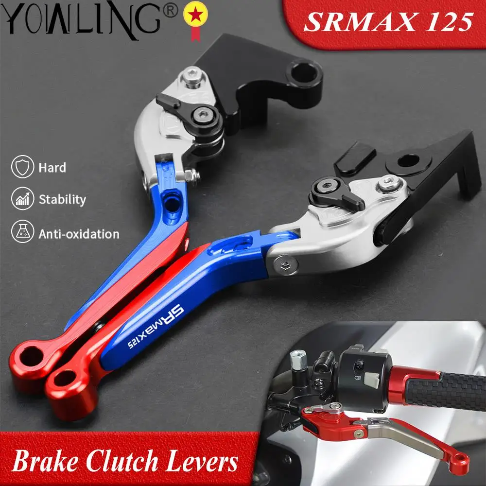 

CNC Motorcycle Adjustable Folding Extendable Brake Clutch Levers For APRILIA SRMAX125 SRMAX SR MAX 125 2011 2012 2013 2014 2015